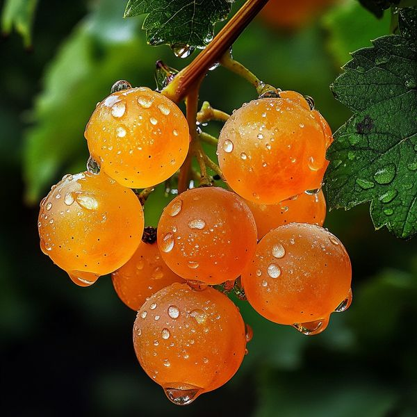🍇🌈Nature's Smile: A Bunch of Grapes in All Colors