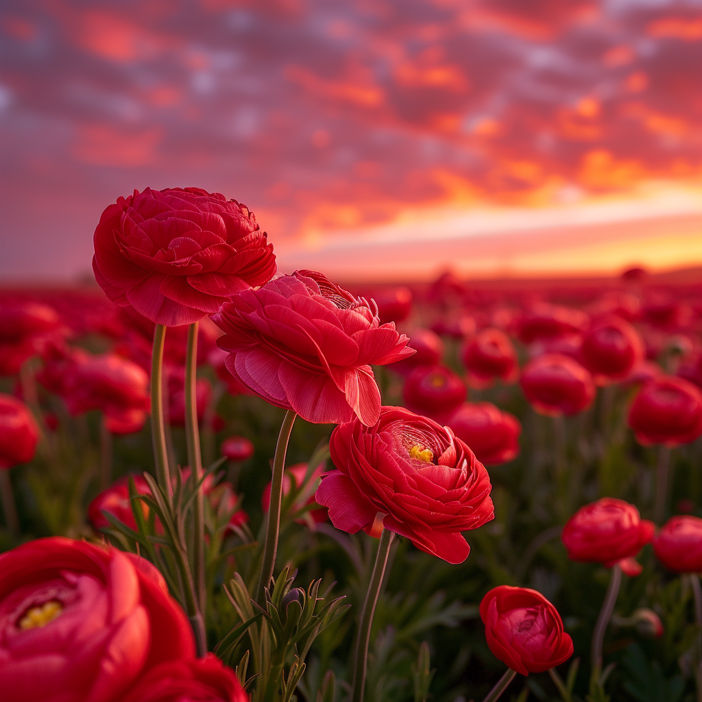 Mix Color Ranunculus