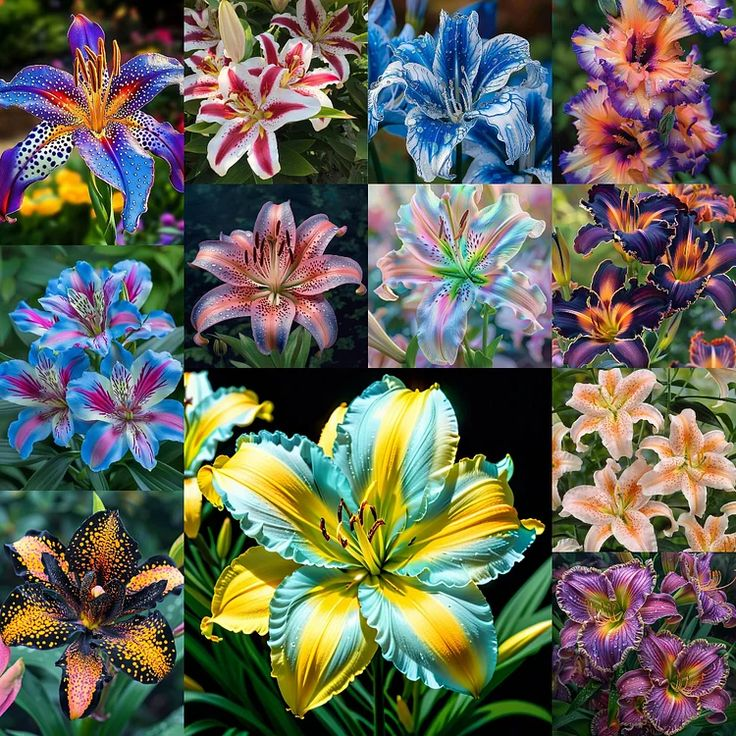 🌸 Lily seeds in rare colors – flowers full of elegance and grace 🌸