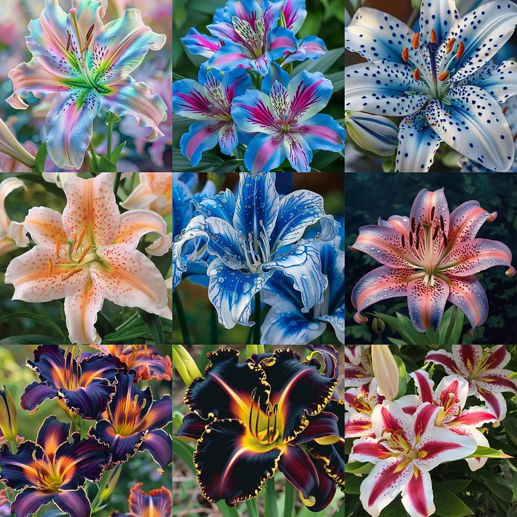 🌸 Lily seeds in rare colors – flowers full of elegance and grace 🌸