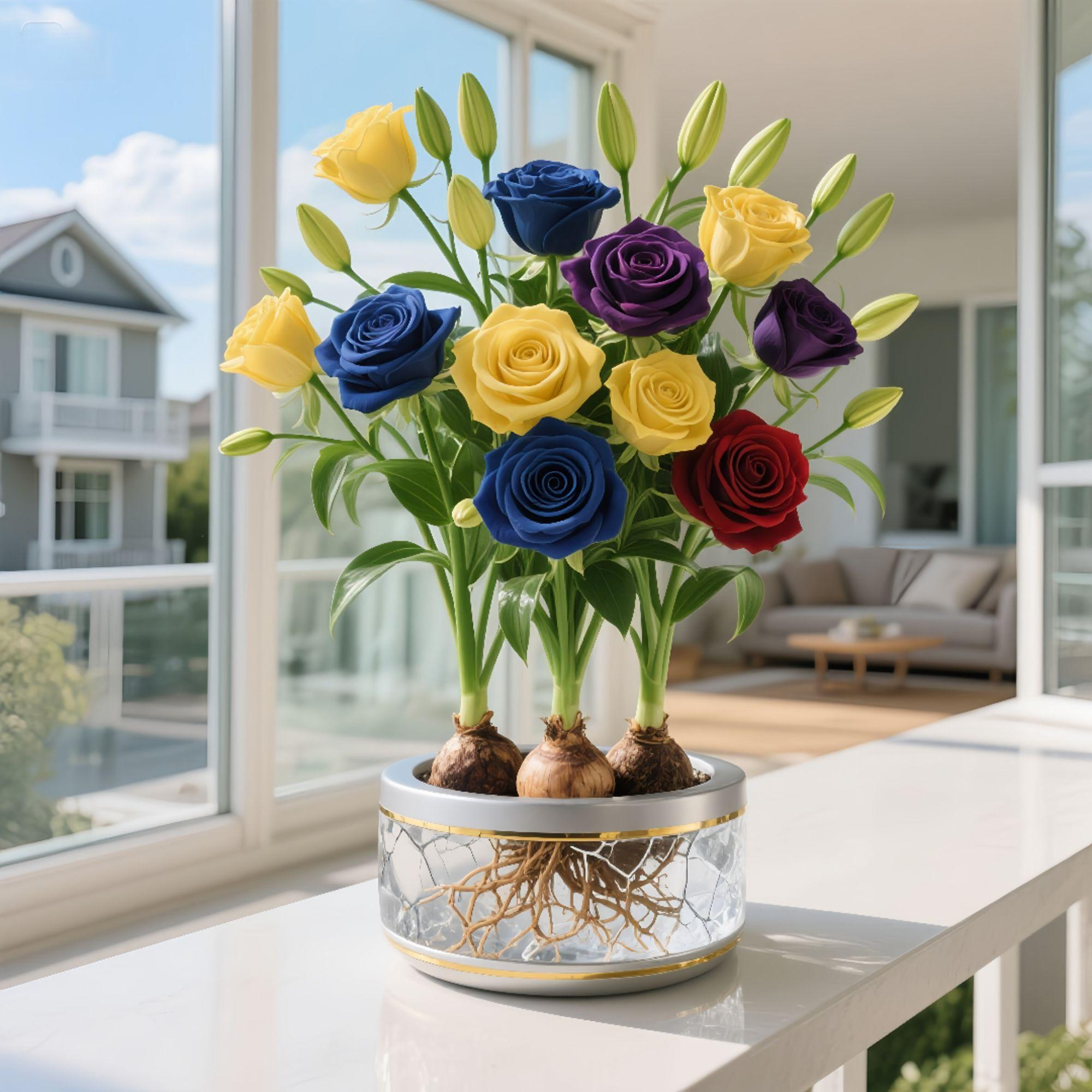 ✨Hydroponic Rose Bulbs -Enchanting Fragrant🌹Can be grown in water or soil