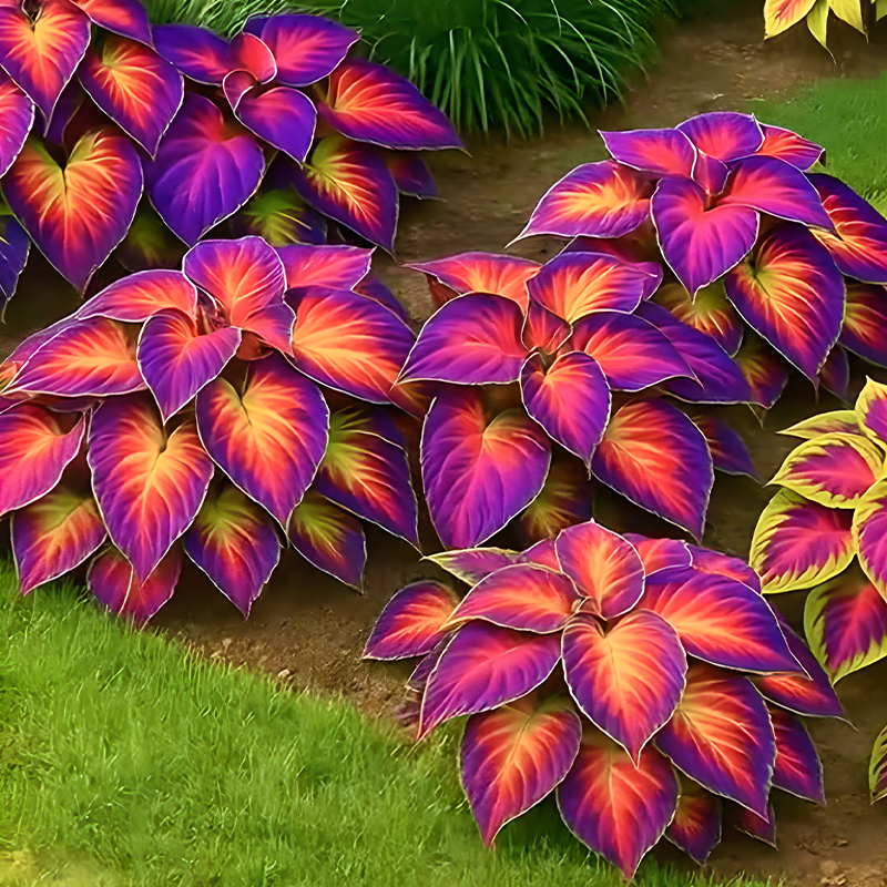 🌇Hosta: A blooming sunset in the spring garden🔥🍂