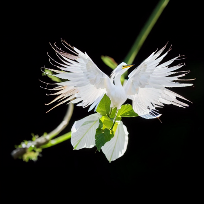 White Phoenix Orchid Flower Seeds