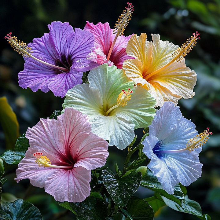🌺 Rainbow Hibiscus Seeds 