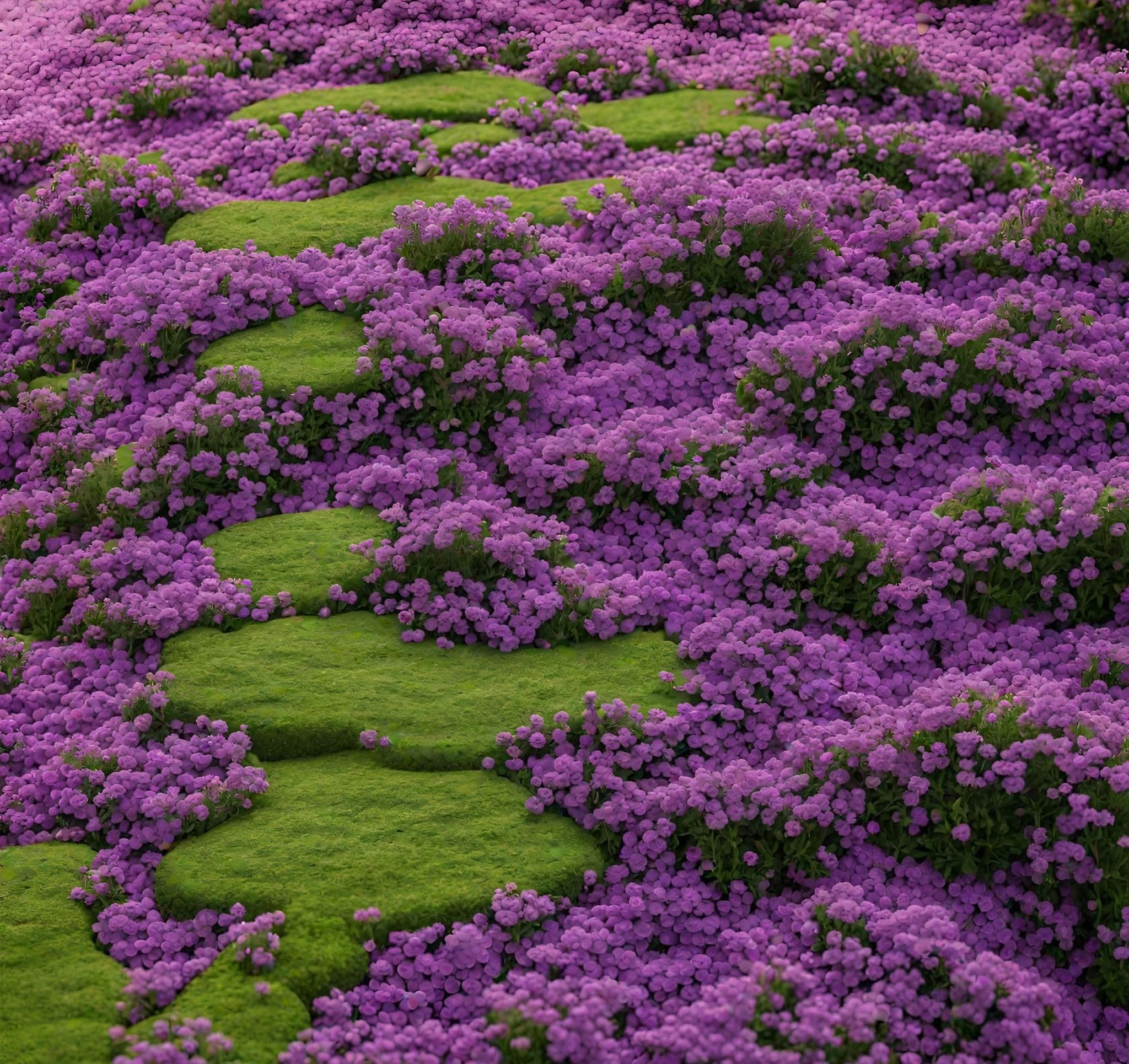 Amazon.com : Creeping Thyme Seeds - 1000+ Seeds - Amazing Ground Cover,  Land Carpet : Patio, Lawn & Garden