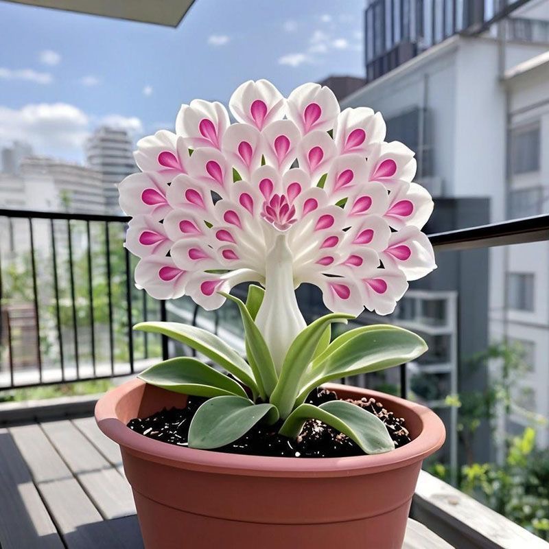 💠 “The Queen of Fragrant Blooms — Peacock Orchid Bulbs for Pure Garden Luxury”