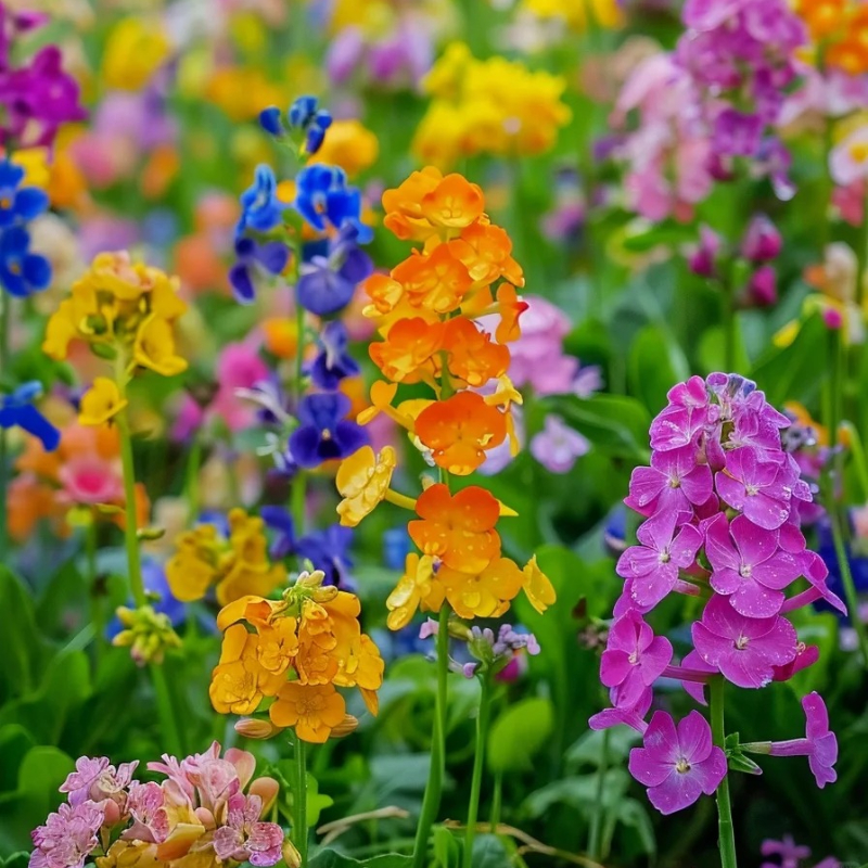 Colorful Rapeseed Flower Seeds