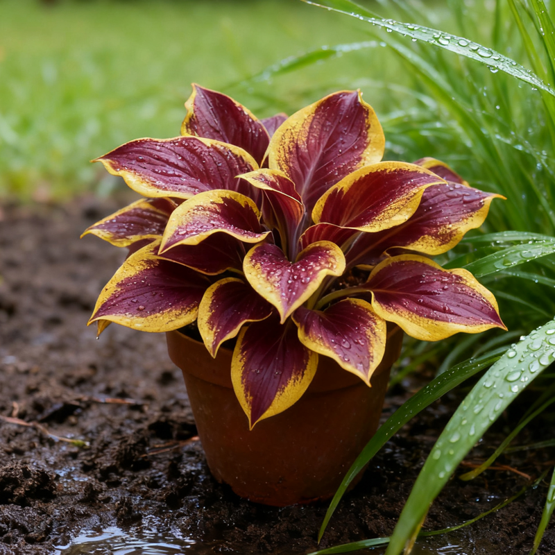 🌞 Easy-to-grow lace hostas for stunning garden borders