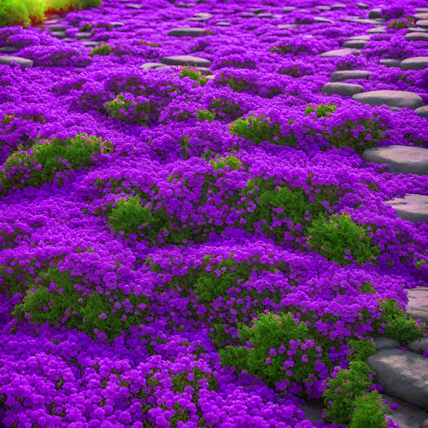 ✨Creeping Thyme Seeds for Four Seasons🏡Create Your Perfect Lawn Here🌼