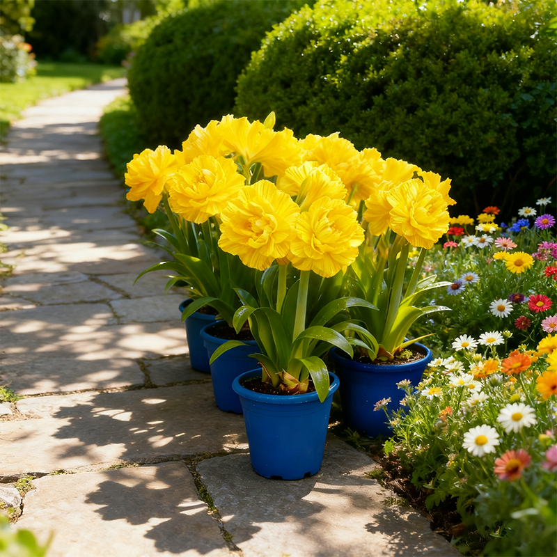 🌺 Rare double daffodil bulbs – Symbol of Hope & Good Fortune