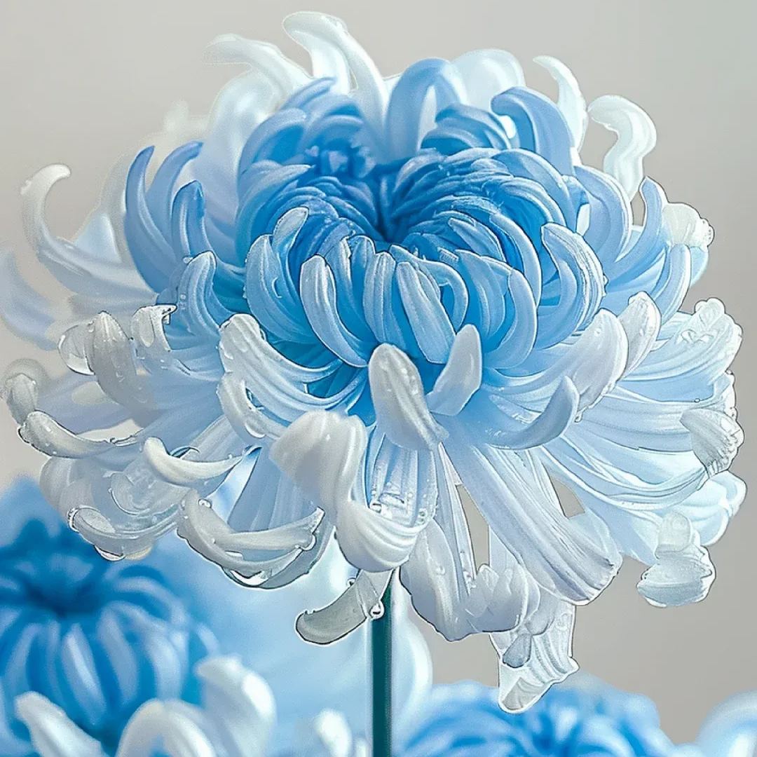 Blue Chrysanthemum