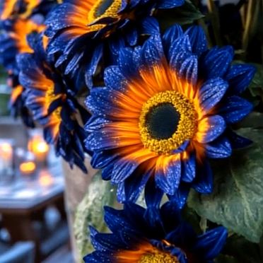 🔥Midnight Blaze Sunflower🌠