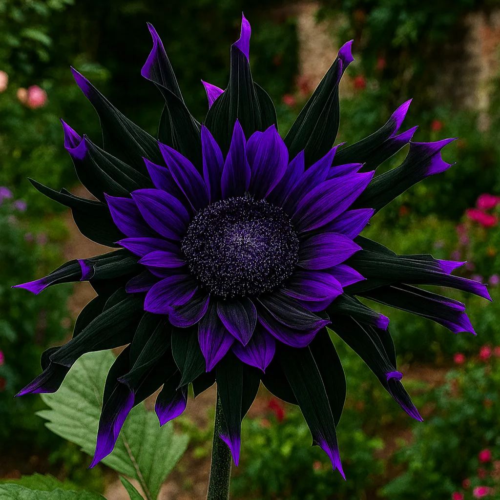 Purple Flame Sunflower