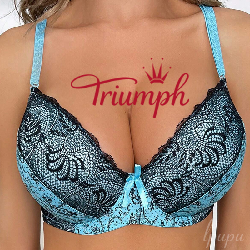 TRIUMPH - 3 DB. 💥Női szexi csipke melltartó