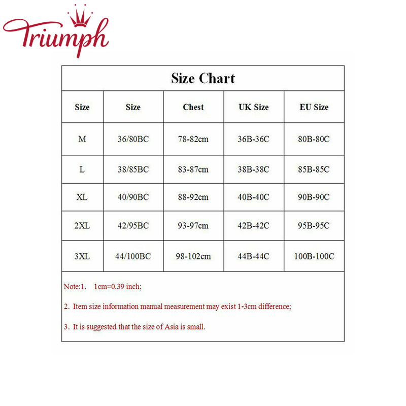 TRIUMPH - 3 DB 💥 Biustonosz damski zapinany z przodu, bezszwowy, z kwiatowym wzorem