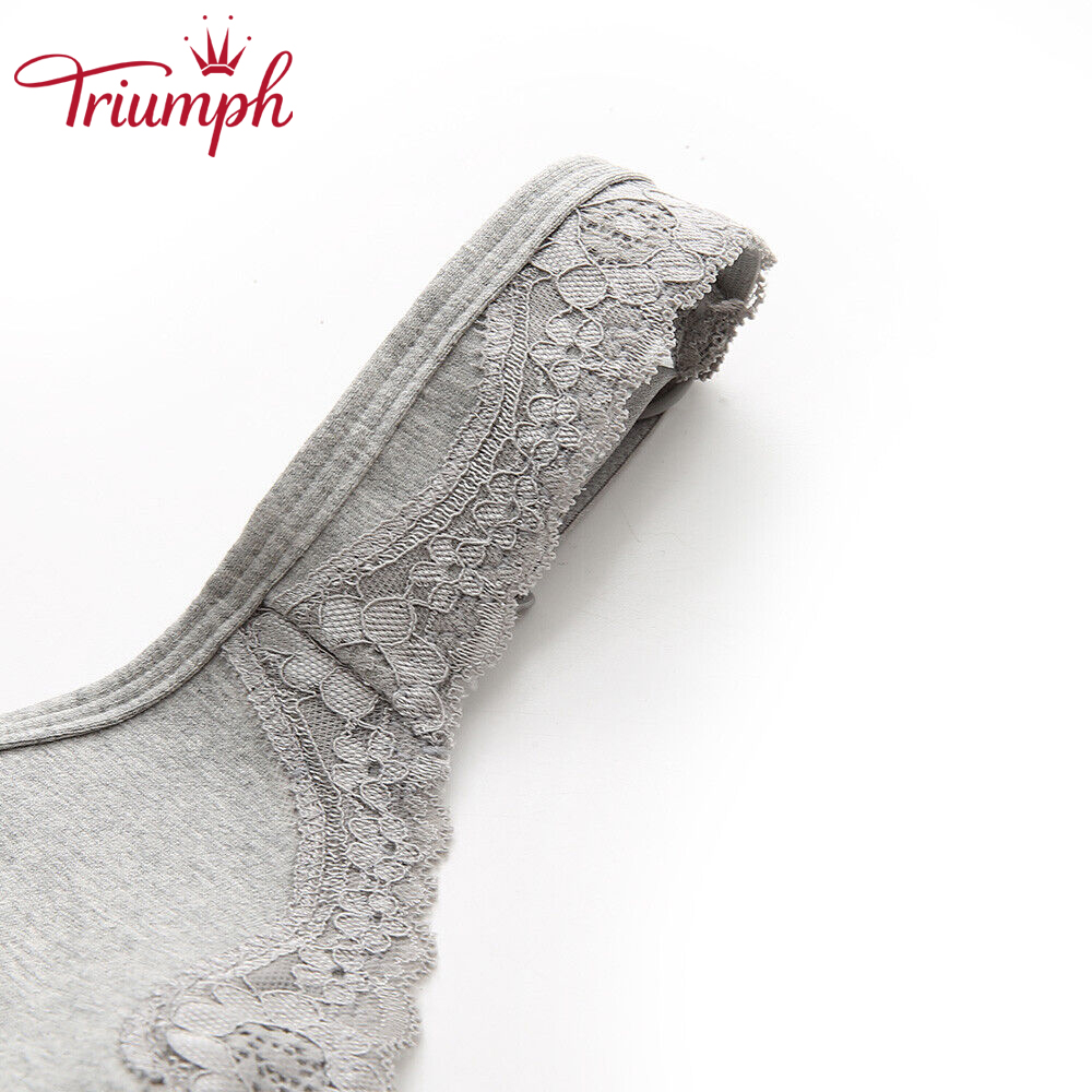 TRIUMPH - 3 DB. 💥Női pamut nagyméretű melltartó