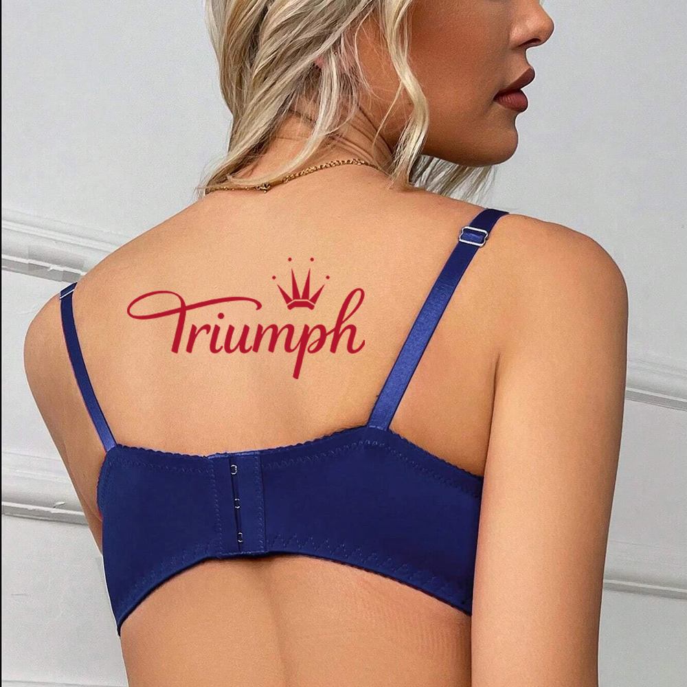 [Copy]TRIUMPH - 3 DB. 💥Szexi csipke pillangó dekoráció Push Up melltartó