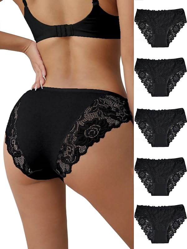 Triumph – Σετ των 4 (S-5XL) 💝Δαντελένια εσώρουχα💝