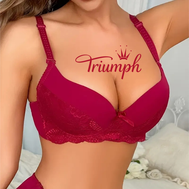 Triumph - 🔥Csipke Push Up melltartó 3 db
