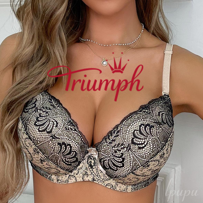 TRIUMPH - 3 DB. 💥Női szexi csipke melltartó