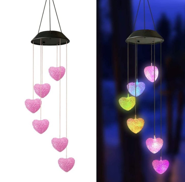 🦋 Enhance Your Garden✨Creative Bird Design Solar Wind Chimes