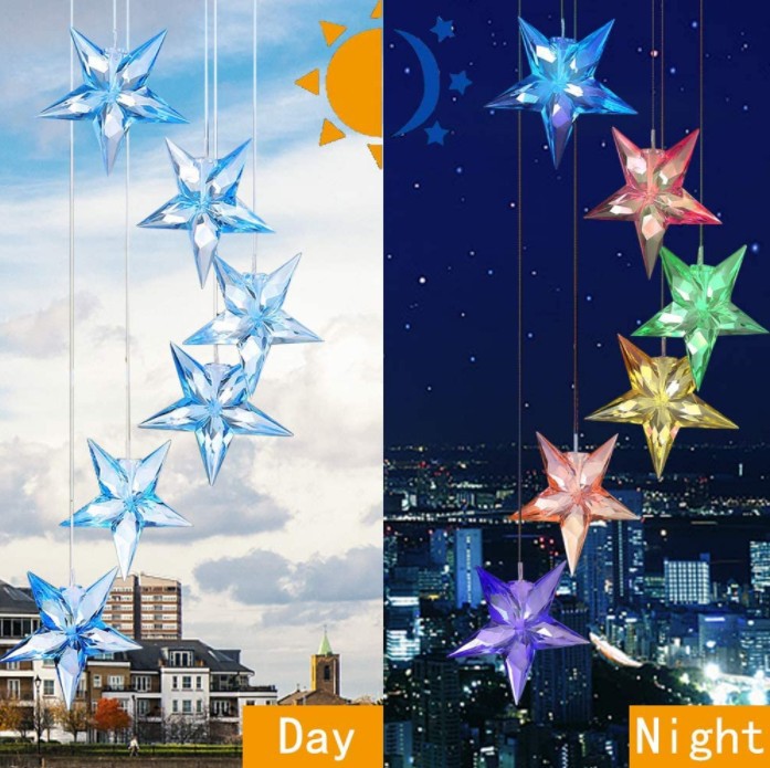🦋 Enhance Your Garden✨Creative Bird Design Solar Wind Chimes