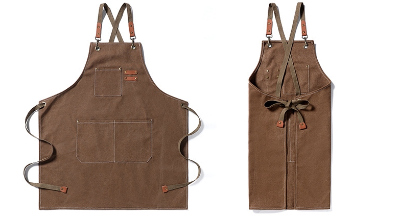 Canvas Cross Back Apron