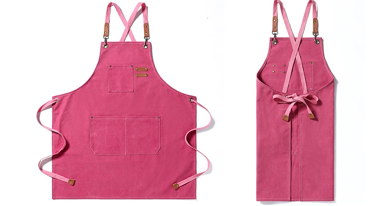Canvas Cross Back Apron