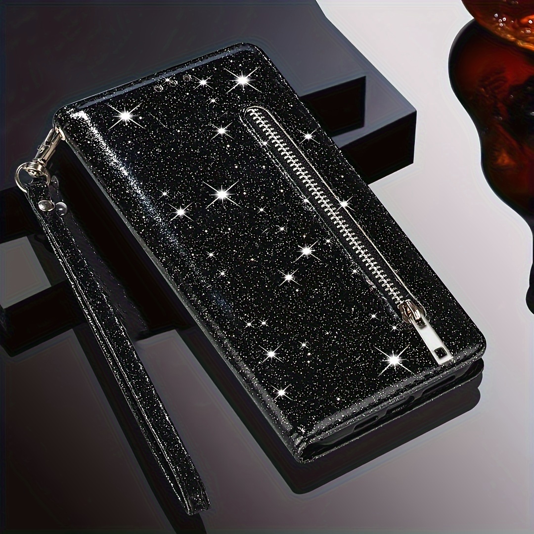 Faux Leather Flip Phone Case For Samsung Galaxy A55