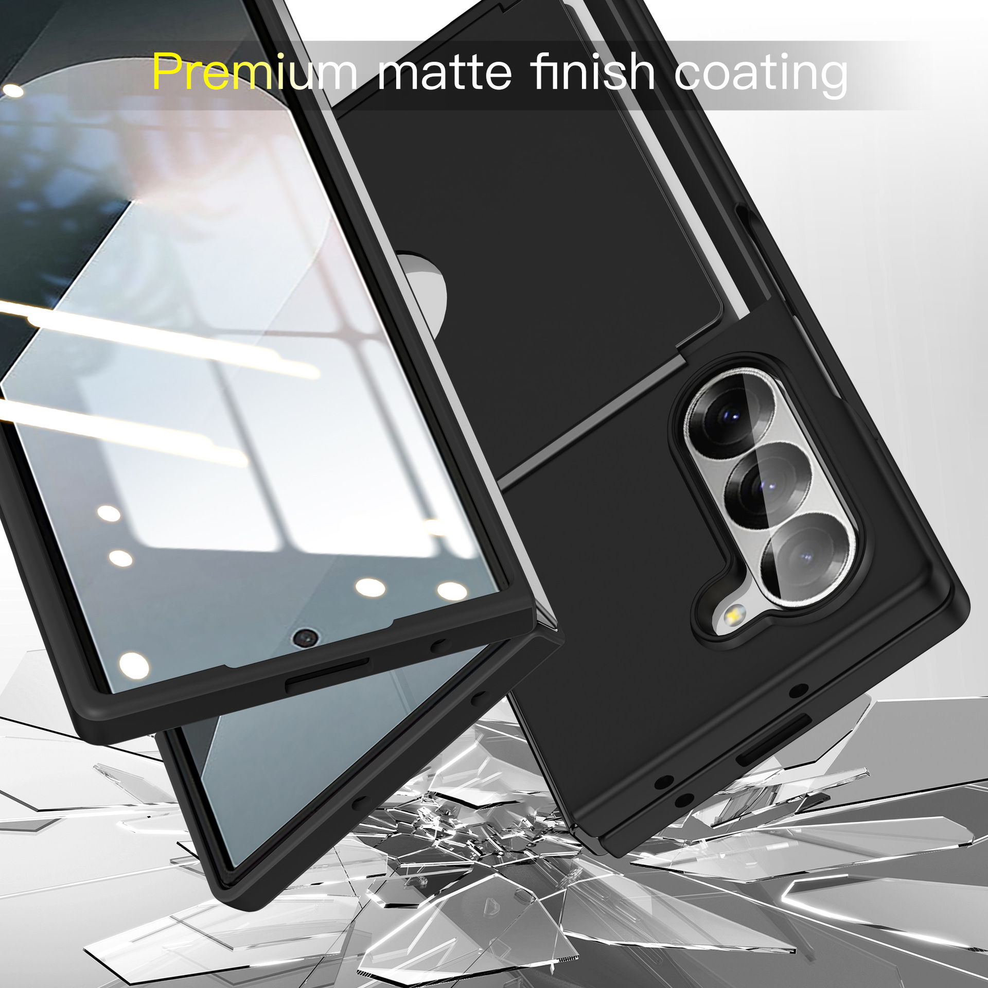 Wallet Card Holder Phone Case for Samsung Galaxy Z Fold 6 