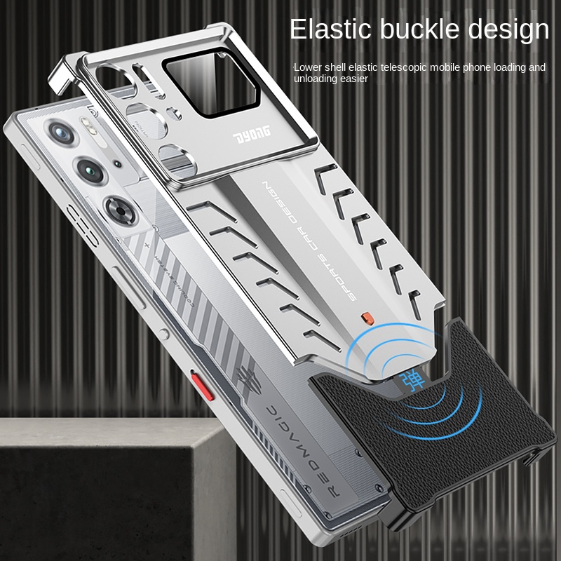 Fashionable Frameless Metal Heat Dissipation Buckle Case For Samsung Galaxy  S24 Ultra