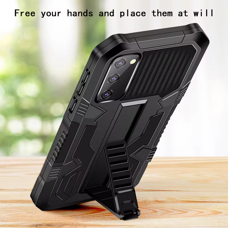 Strong Anti-Fall Armor Shockproof Kickstand Phone Case For Samsung Galaxy Note20/Ultra