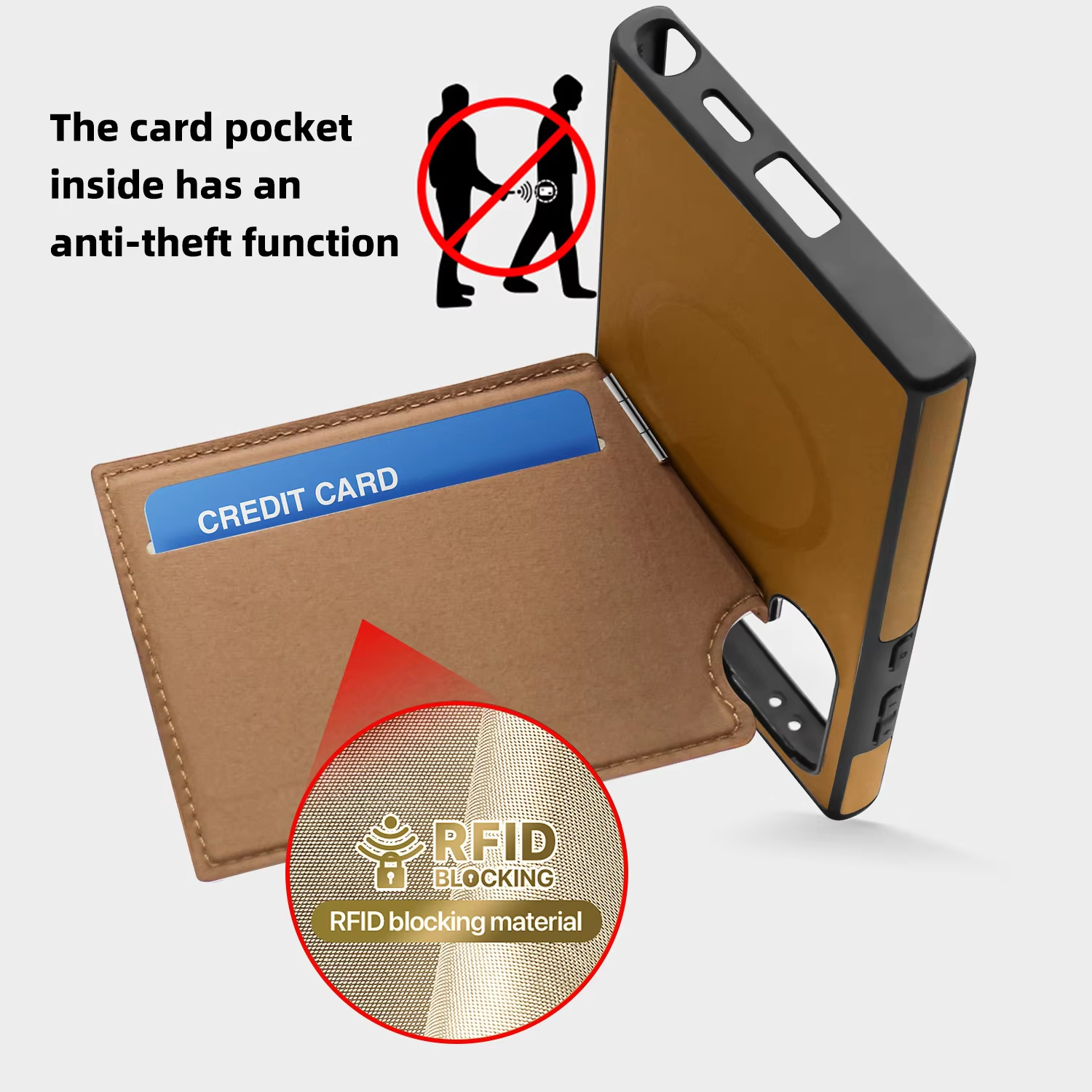 Down Jackets Air-Bags Invisible Folding Stand Magnetic Case for Samsung Galaxy S24 S23 Ultra Plus