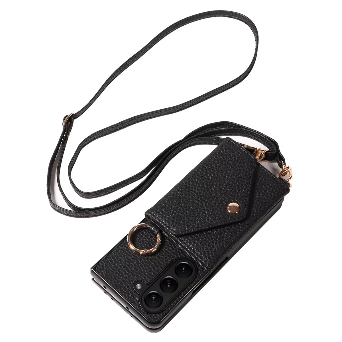 Crossbody Card Pocket Wallet Phone Case For Samsung Galaxy Z Fold 5 4 3 