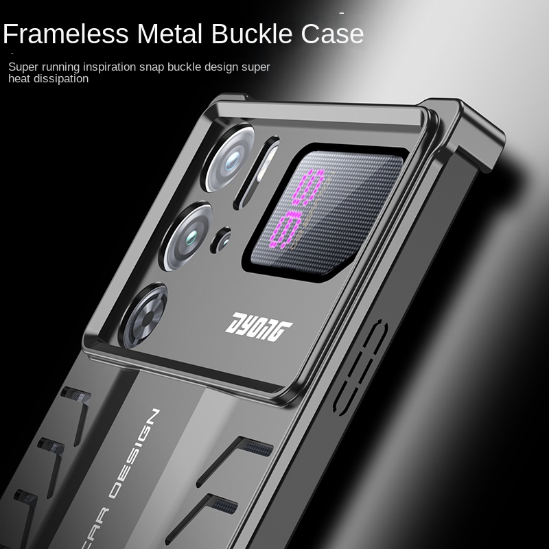 Fashionable Frameless Metal Heat Dissipation Buckle Case For Samsung Galaxy  S24 Ultra