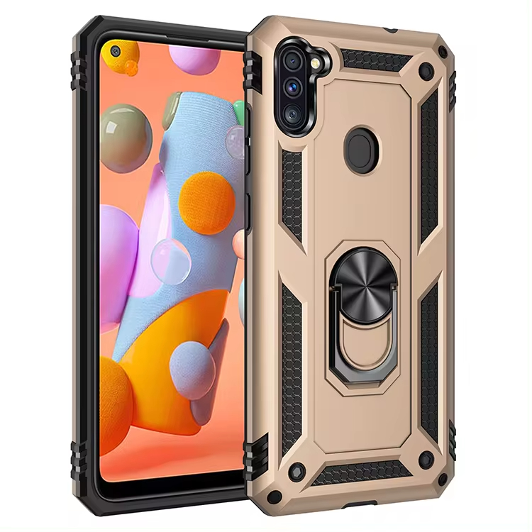  Armor Military Protective Car Holder Magnetic Phone Case For Samsung Galaxy A11