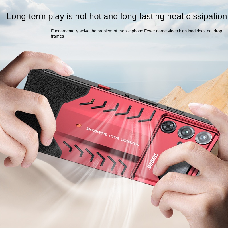 Fashionable Frameless Metal Heat Dissipation Buckle Case For Samsung Galaxy  S24 Ultra