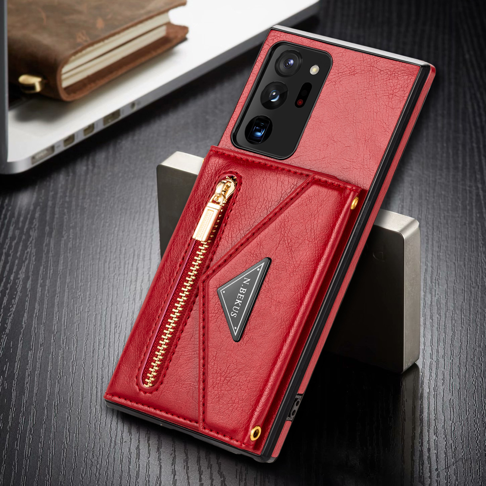Long Lanyard Zipper Wallet Phone Case For Samsung Galaxy Note20/Note20 Ultra