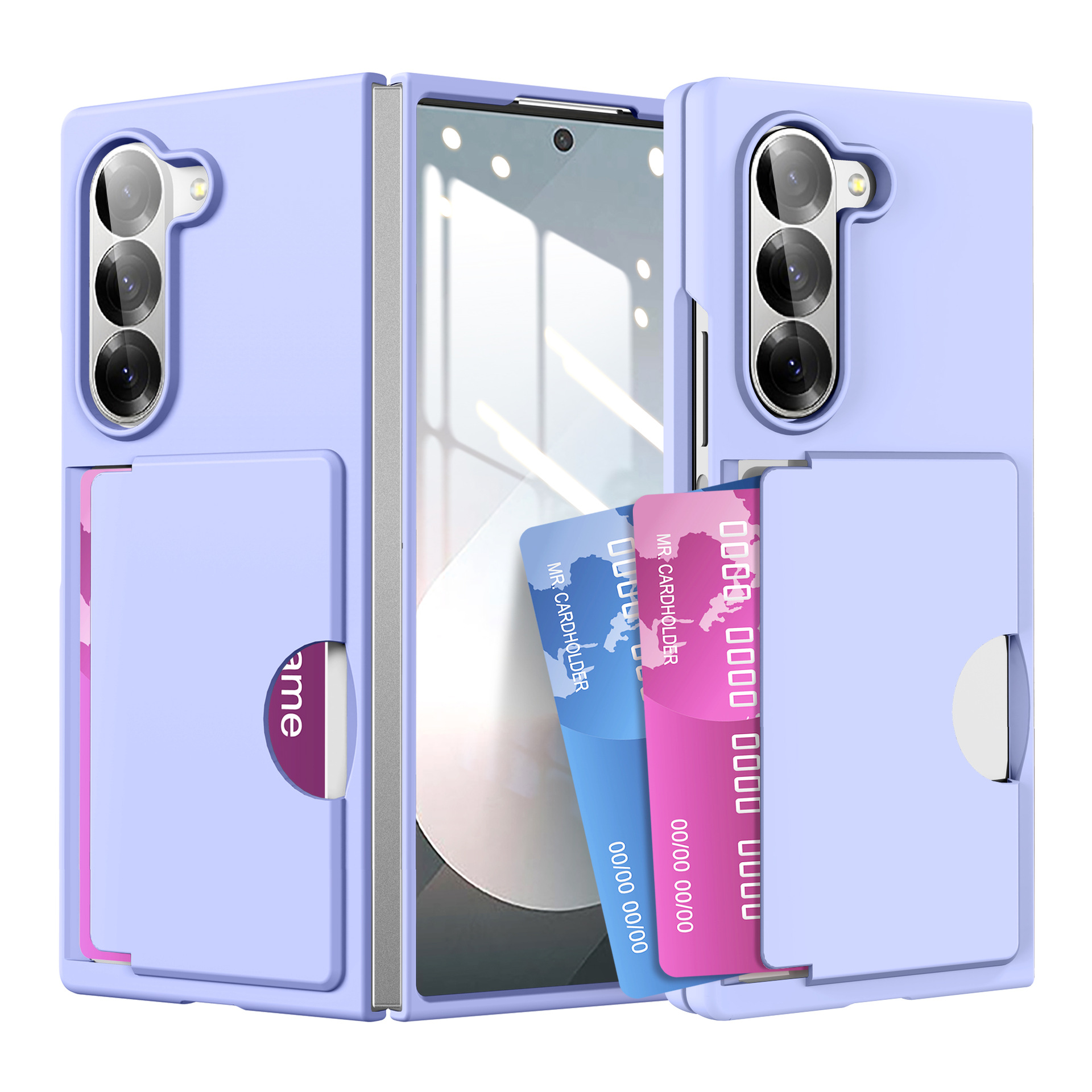 Wallet Card Holder Phone Case for Samsung Galaxy Z Fold 6 
