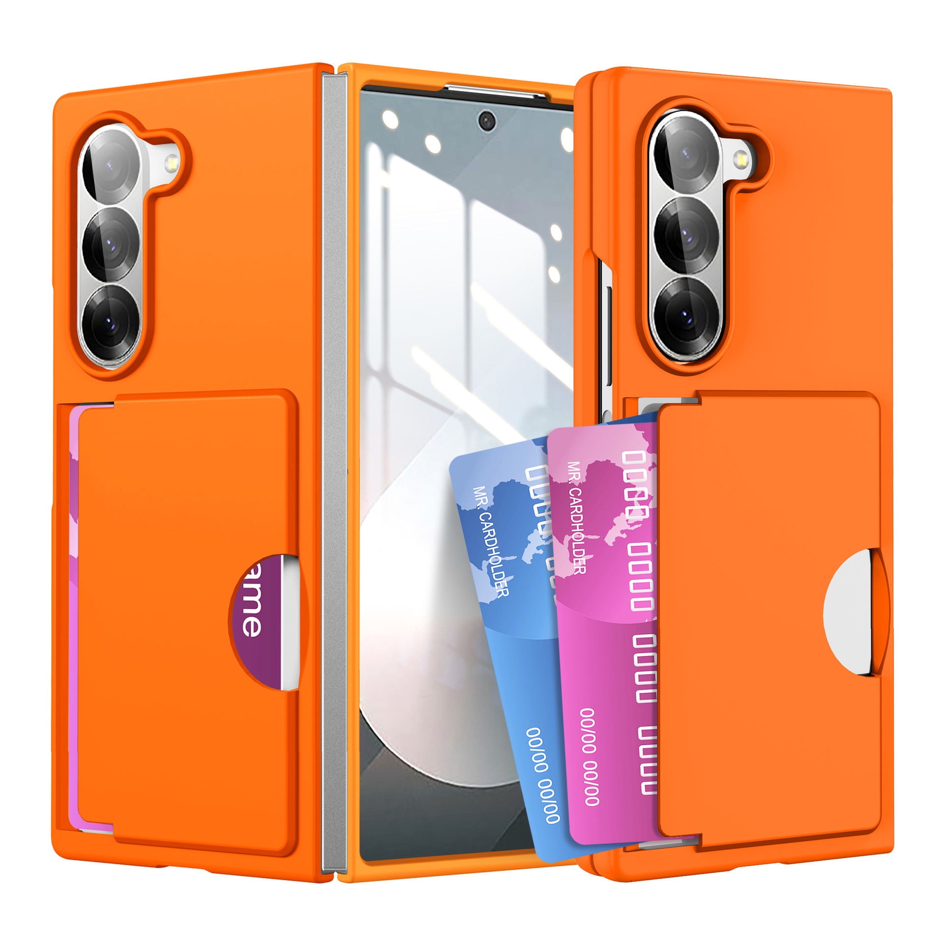 Wallet Card Holder Phone Case for Samsung Galaxy Z Fold 6 