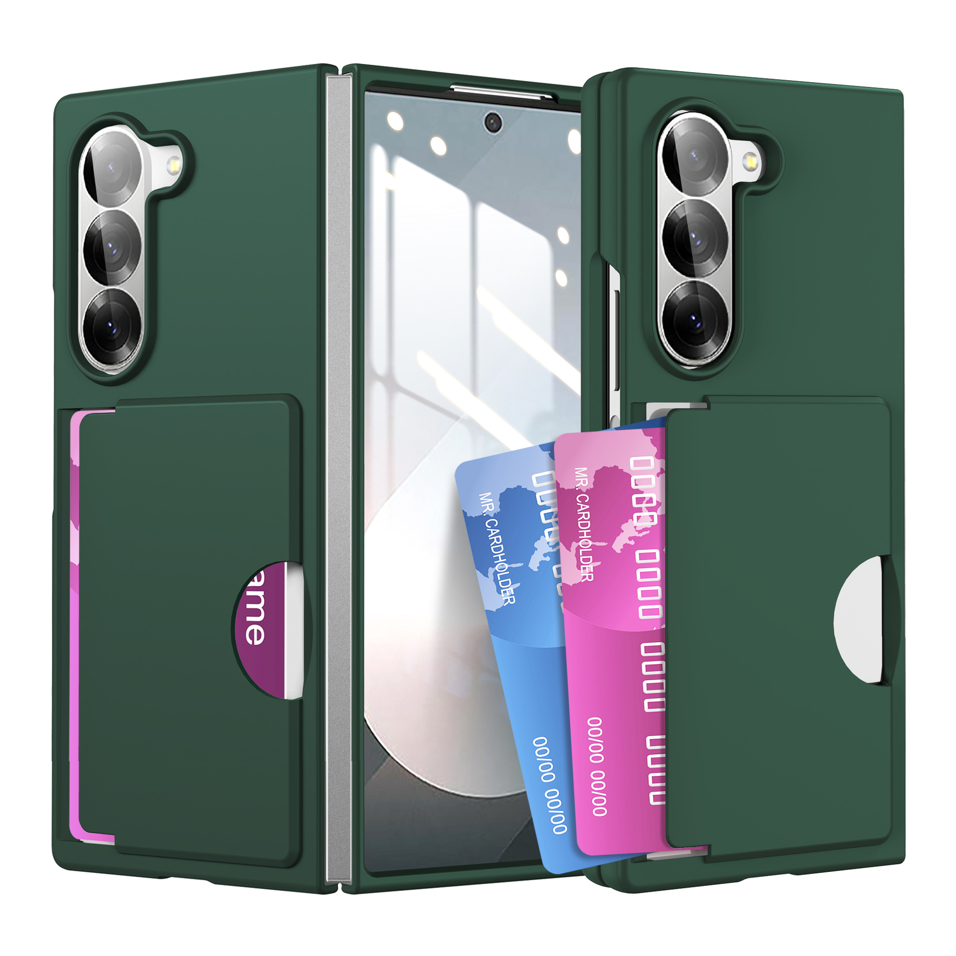 Wallet Card Holder Phone Case for Samsung Galaxy Z Fold 6 