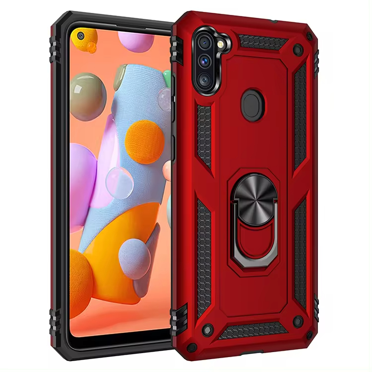  Armor Military Protective Car Holder Magnetic Phone Case For Samsung Galaxy A11