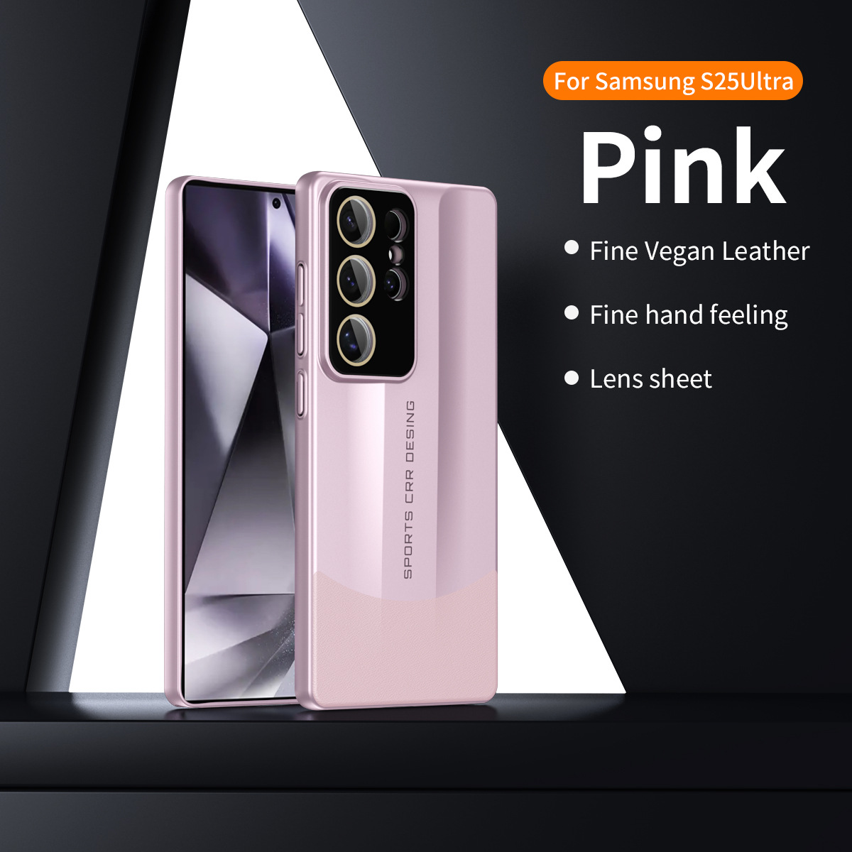 Supercar Design Hard Ultra-thin Simple Phone Case for Samsung S25 S24 S23 Ultra Plus