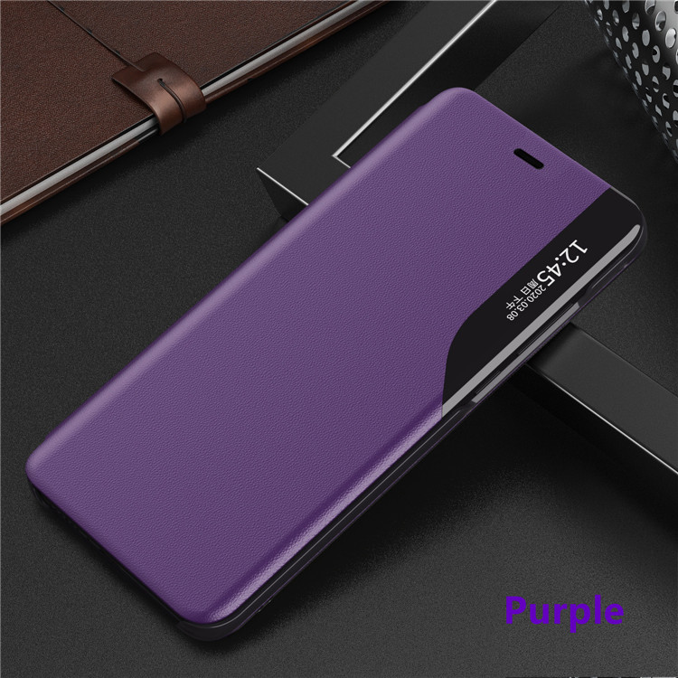 Smart View Flip Leather Phone Case For Samsung Galaxy A51 A71