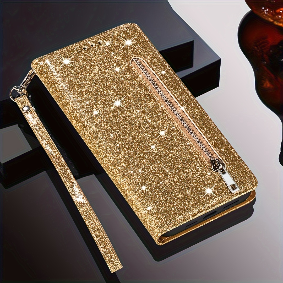 Faux Leather Flip Phone Case For Samsung Galaxy A55