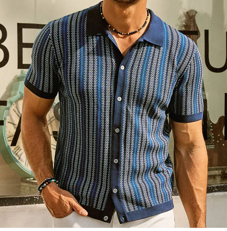 Cool Silk Sweater Short Sleeve Slim T-Shirt