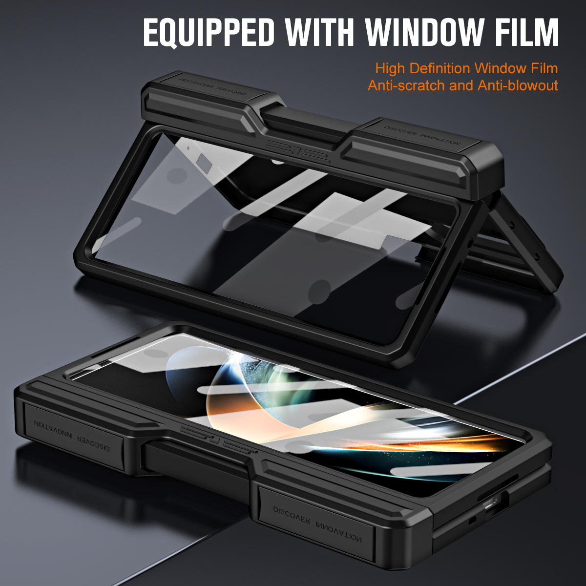 Magnetic Hinge Rotate Pen Slot Case For Samsung Galaxy Z Fold 6 5 4 