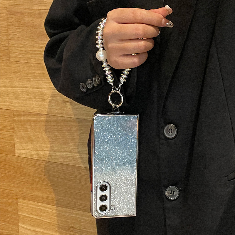 Luxury Gradient Glitter Phone Case For Samsung Galaxy Z Fold 6/5/4/3