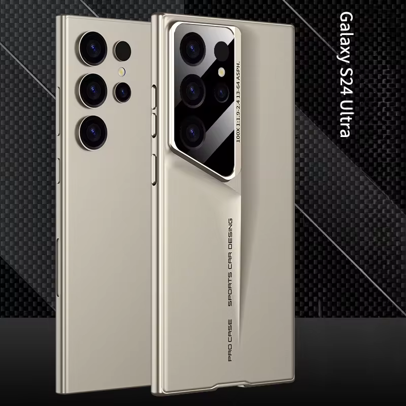 2024 New Shockproof  Frosted Hard Shell Phone Case For Samsung Galaxy S24 Ultra 