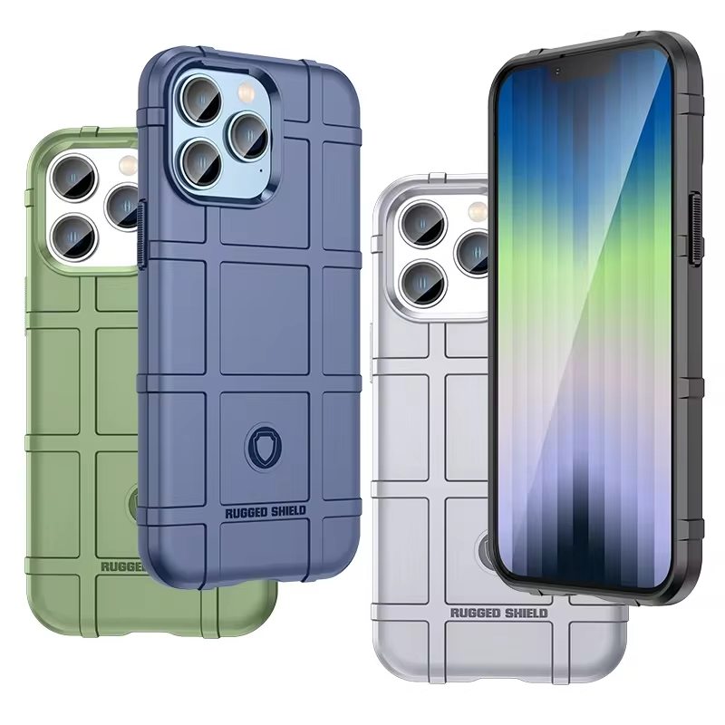 2024 New Armor Rugged Shield Phone Case For iPhone 15 Series